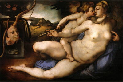 Venus et Cupidon, Pontormo