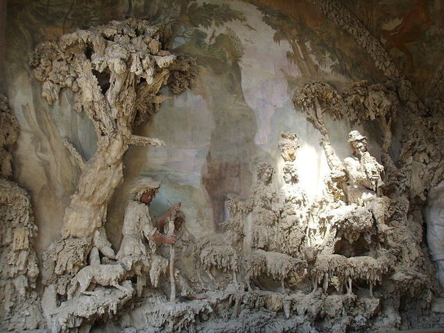 Grotte a Boboli, intérieur