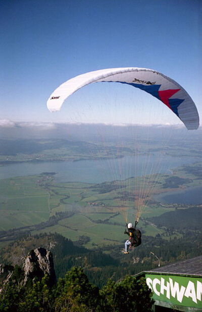 Parapente en Toscane