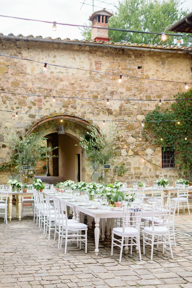 Fattoria di Quercia al Poggio, mariage en plein air
