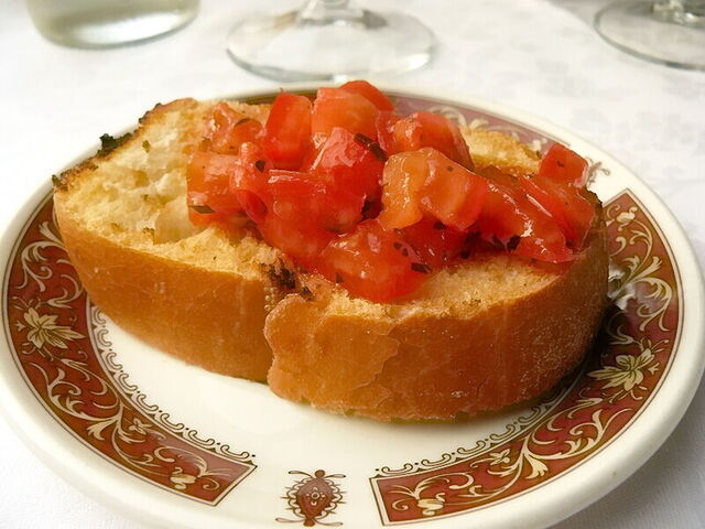 Bruschetta aux tomates