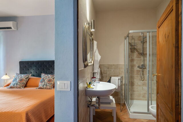 Villa Fracassini, chambre