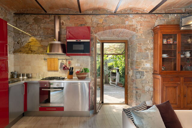 Villa Fracassini, cuisine