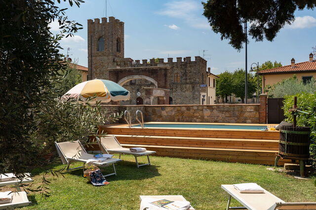Villa Fracassini, piscine