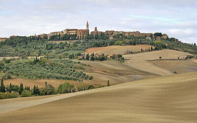Vue sur Pienza