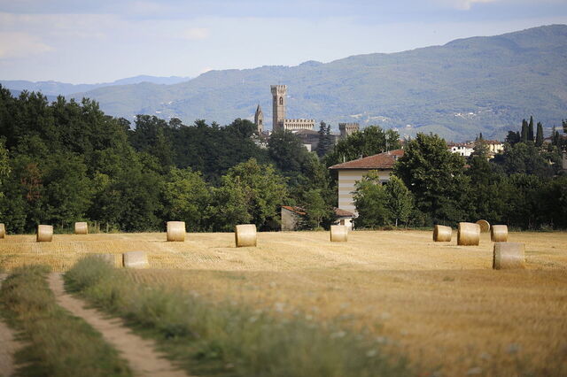 vue sur la villa agata