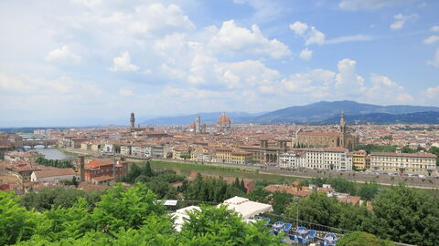 Vue depuis la Piazzale Michelangelo