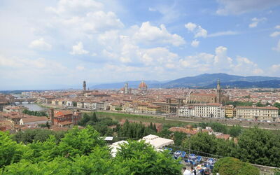 Vue depuis la Piazzale Michelangelo
