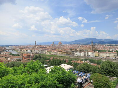 Vue depuis la Piazzale Michelangelo