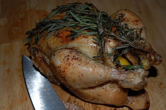 Juteux poulet de Valdarno
