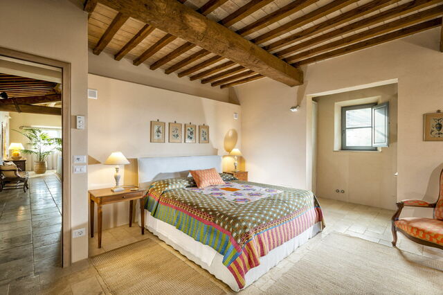 Une chambre dans la maison d'hôtes à Podere D'Asso