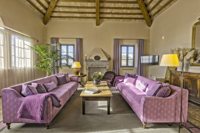 Podere D'Asso, salon
