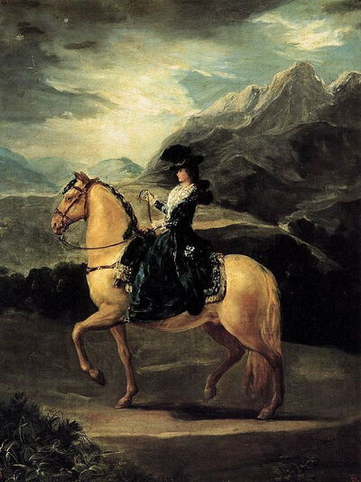 Portrait de Maria Teresa par Francisco Goya
