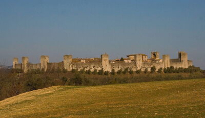 Les murailles de Monteriggioni