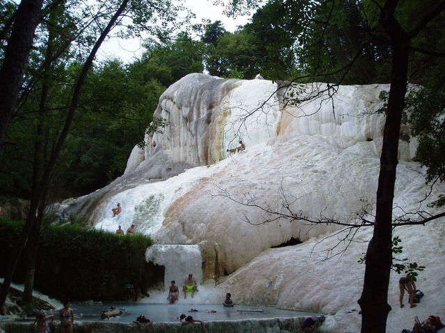 Bains à Bagni San Filippo