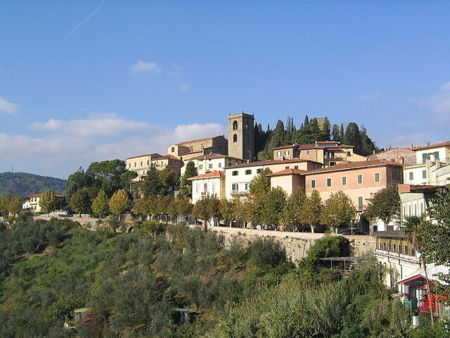 Vue de Montecatini Terme