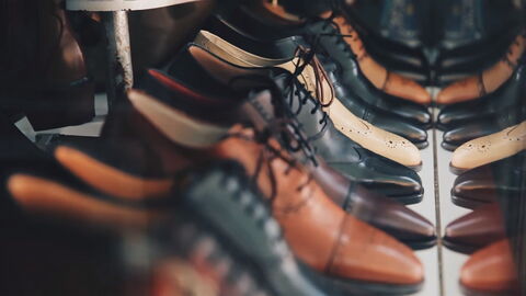 chaussures en cuir