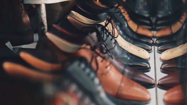 chaussures en cuir