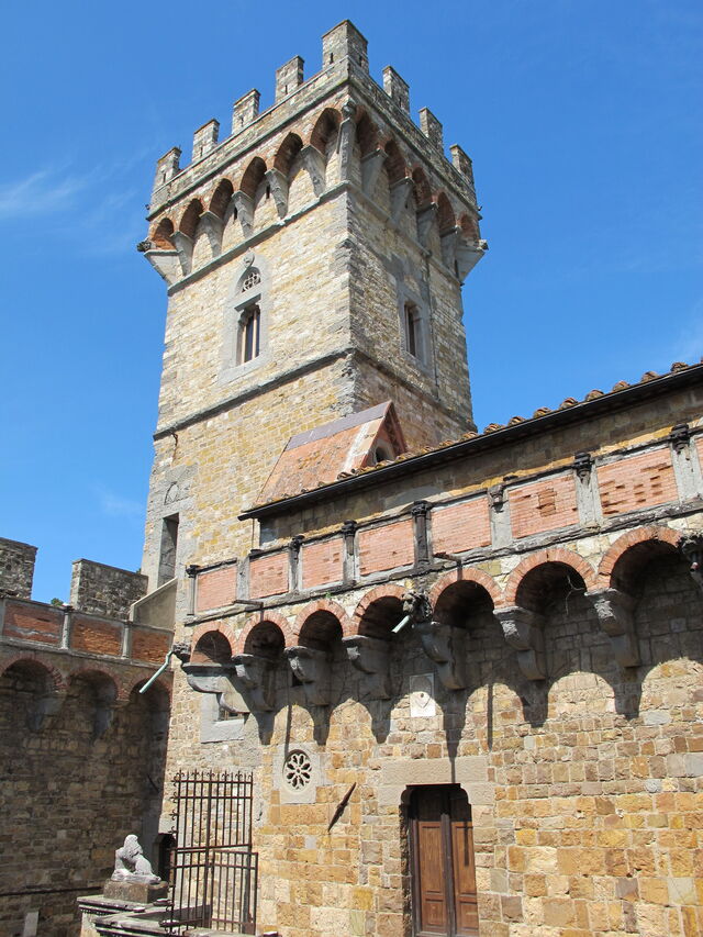 Tour du Château de Vincigliata