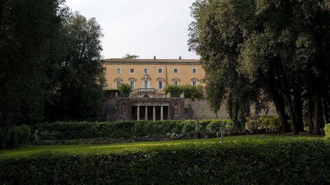 Vue sur la Villa Chigi