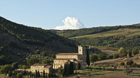 Une église en Toscane