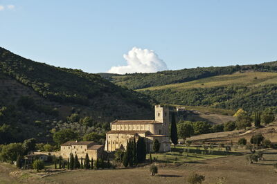 Une église en Toscane