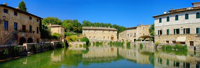 Vue de Bagno Vignoni