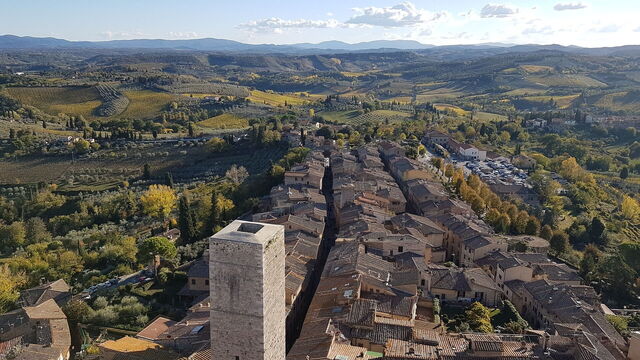 Vues sur San Gimignano