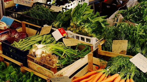 Un marché en Italie
