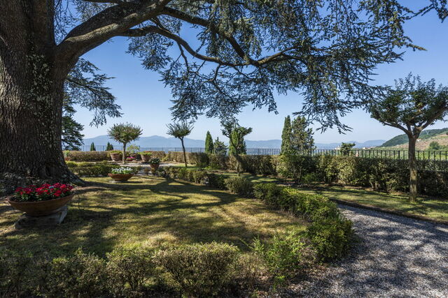 Villa San Gennaro, Jardins