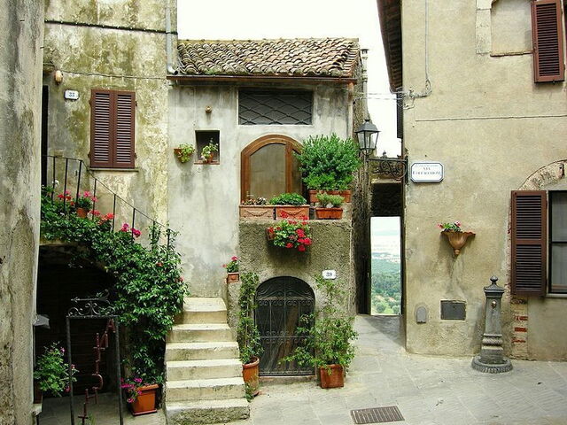 la ville de Capalbio