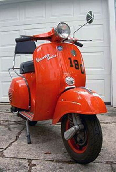 Un Vespa Rally 180 de 1969