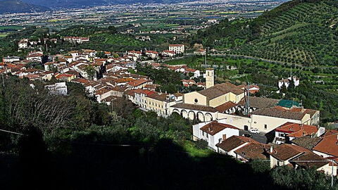 Vue sur la ville de Carmignano
