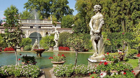 Les jardins du Palazzo Pfanner