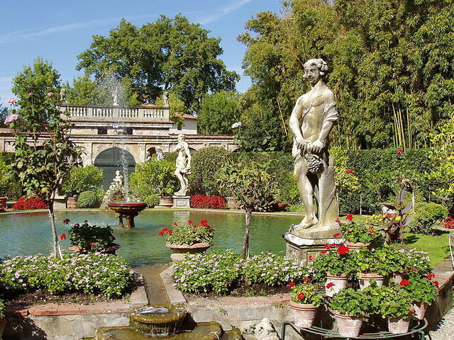 Les jardins du Palazzo Pfanner