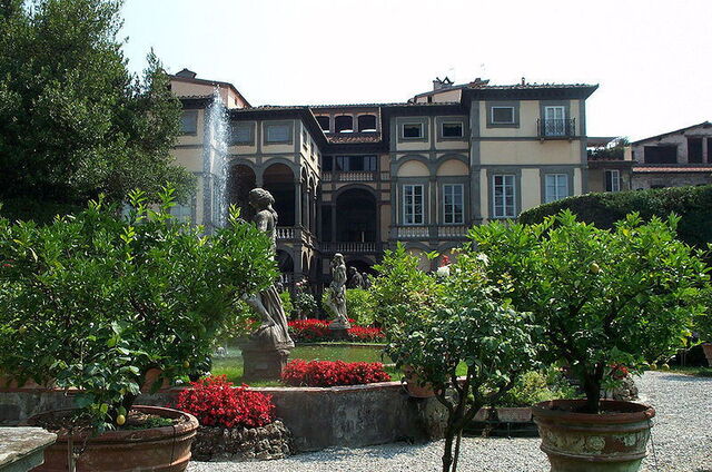 Vue sur le Palazzo Pfanner
