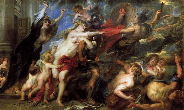 Rubens, les consequences de la guerre