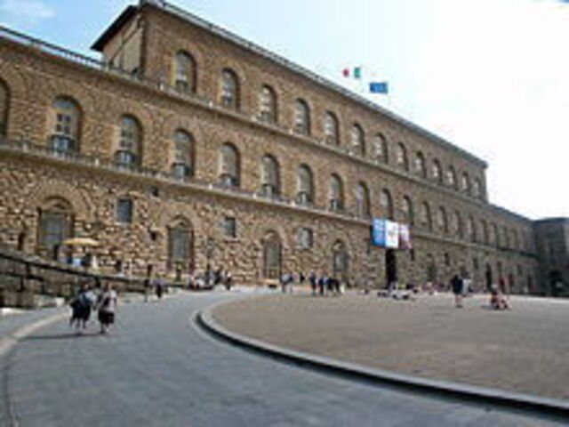 Le palazzo Pitti à Oltrarno