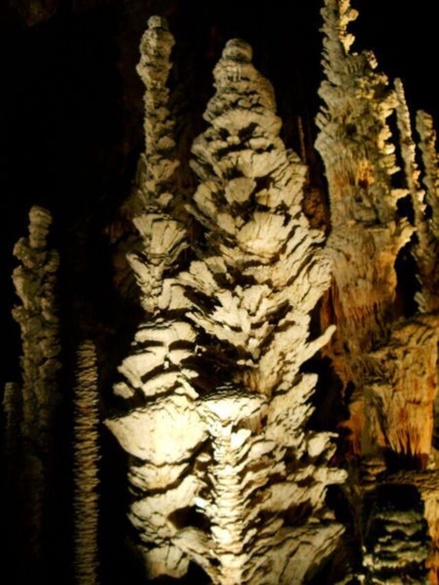 Un stalagmite à Equi Terme