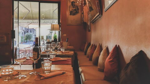 Osteria Tosca, intérieur