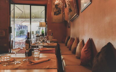 Osteria Tosca, intérieur