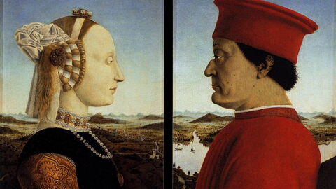 Le double protrait de Piero della Francesca
