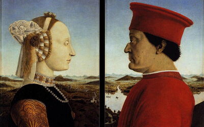 Le double protrait de Piero della Francesca