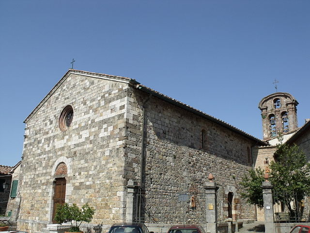Eglise Saint Giusto - Clemente,Monticiano