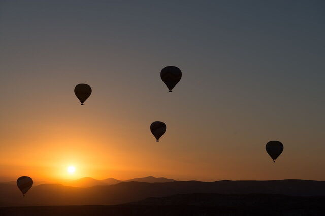 Faire du ballon ascensionnel