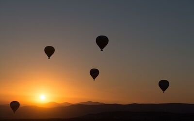 Faire du ballon ascensionnel