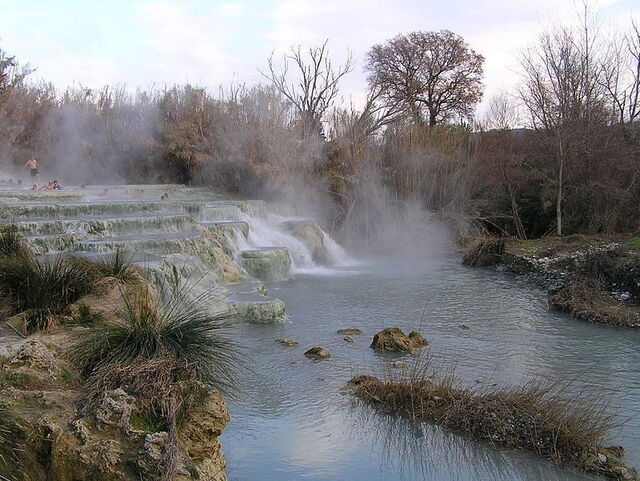 Les termes de Saturnia à Manciano