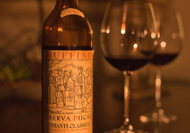 Une belle bouteille de Chianti Classico