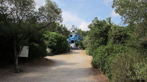Le fameux jardin des Tarots