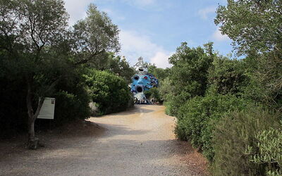 Le fameux jardin des Tarots